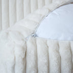 Divano componibile modulare nero/marrone chiaro/beige/grigio, a L/a U/lineare, 4 posti