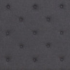 Letto a piattaforma a costine ad arco beige/grigio chiaro/grigio scuro/nero, Queen, 1 materasso