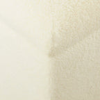 Panca contenitore imbottita in sherpa color crema – 1 persona
