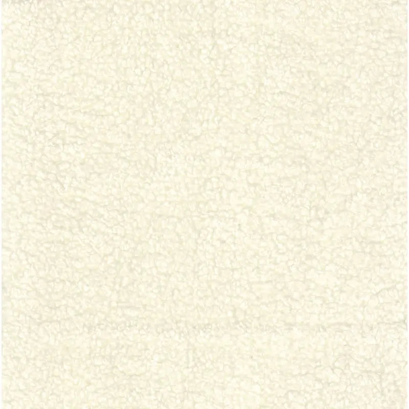 Panca contenitore imbottita in sherpa color crema – 1 persona