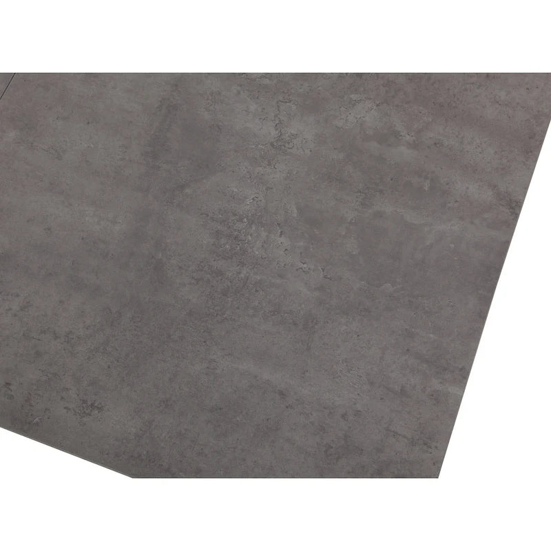 Set da pranzo angolare a 4 posti Blue & Grey bicolore con tavolo allungabile