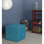 Pouf quadrato in peluche, 1 posto – Vari colori