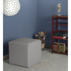 Pouf quadrato in peluche, 1 posto – Vari colori