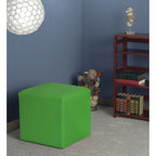 Pouf quadrato in peluche, 1 posto – Vari colori