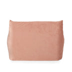 Poltrona Sacco Oversize in Velluto con Braccioli – Tortora / Blu Notte / Grigio / Rosa / Blu Reale – 1 Persona