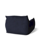 Poltrona Sacco Oversize in Velluto con Braccioli – Tortora / Blu Notte / Grigio / Rosa / Blu Reale – 1 Persona