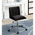 Sedia da ufficio contemporanea in tessuto nero / grigio / marrone / blu marino / viola, regolabile in altezza, singola