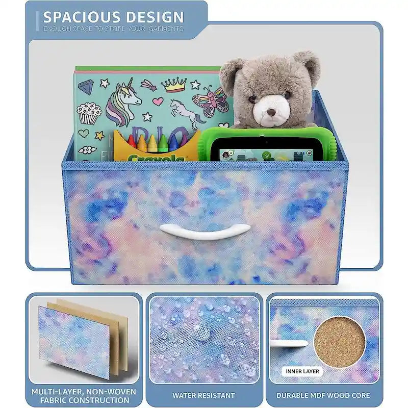 Comodino a 2 cassetti con ripiano - Mobiletto comodino, tavolino, cassettiera