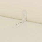 Armadio grande per camera da letto con asta appendiabiti e cassetti, bianco/marrone/legno, montaggio da 2 persone