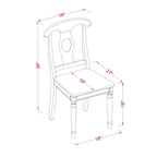 Set da pranzo rotondo con ante a ribalta Black & Cherry, sedie in similpelle (2 o 4 posti)