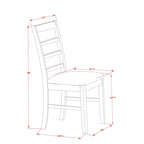 Set da pranzo quadrato con farfalla estraibile Black & Cherry, 9 posti