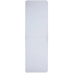Tavolo Pieghevole Bi-Fold Granite White, Posti a Sedere 10, Altezza Regolabile