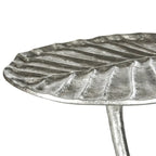 Tavolino a Foglia Oro/Argento, Uso Singolo
