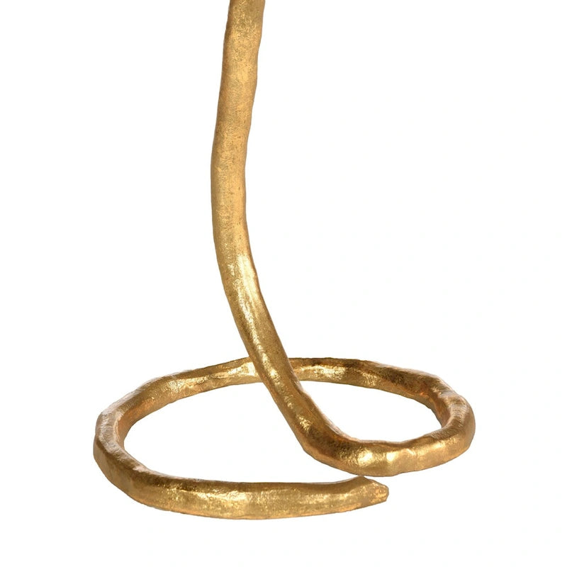 Tavolino a Foglia Oro/Argento, Uso Singolo
