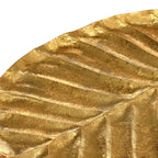 Tavolino a Foglia Oro/Argento, Uso Singolo