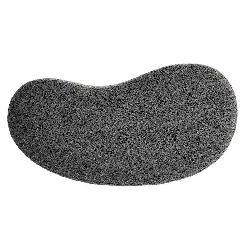 Panca Pouf Rivestita in Velluto, Avena/Ardesia/Crema/Salvia, Seduta Singola, 122 cm L