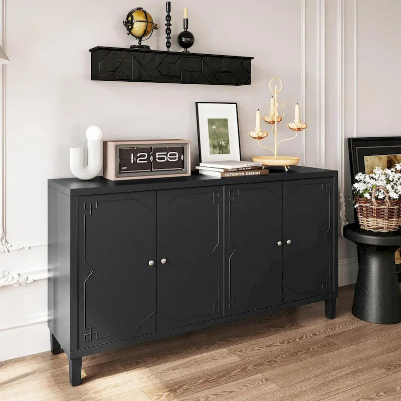 Madia Credenza a 4 Ante in Legno