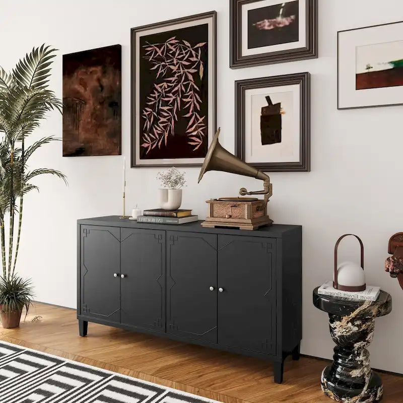 Madia Credenza a 4 Ante in Legno
