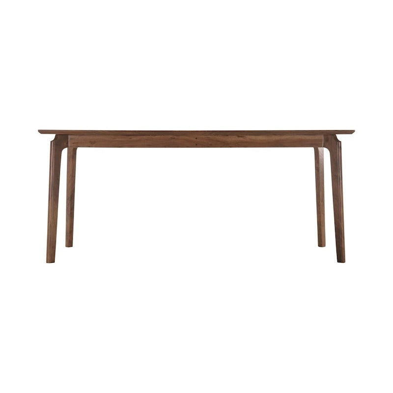 Tavolo da pranzo Mid-Century Modern marrone, 6 posti a sedere