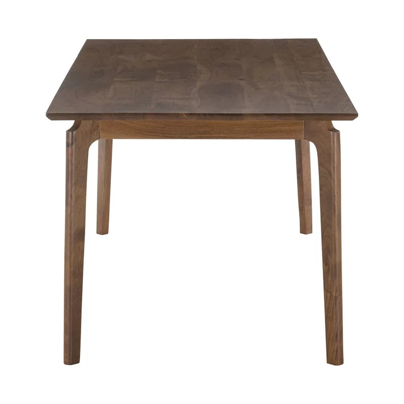 Tavolo da pranzo Mid-Century Modern marrone, 6 posti a sedere