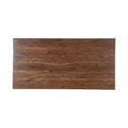 Tavolo da pranzo Mid-Century Modern marrone, 6 posti a sedere