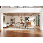Tavolo da pranzo Mid-Century Modern marrone, 6 posti a sedere