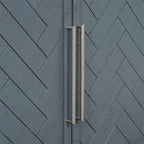 Madia/Mobile Contenitore a 3 Ante Grigio/Blu