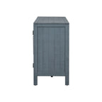 Madia/Mobile Contenitore a 3 Ante Grigio/Blu