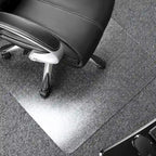 Tappeto sottomano trasparente rettangolare in policarbonato per 1 persona – 48" x 60"