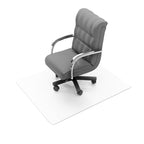 Tappeto sottomano trasparente rettangolare in policarbonato per 1 persona – 48" x 60"